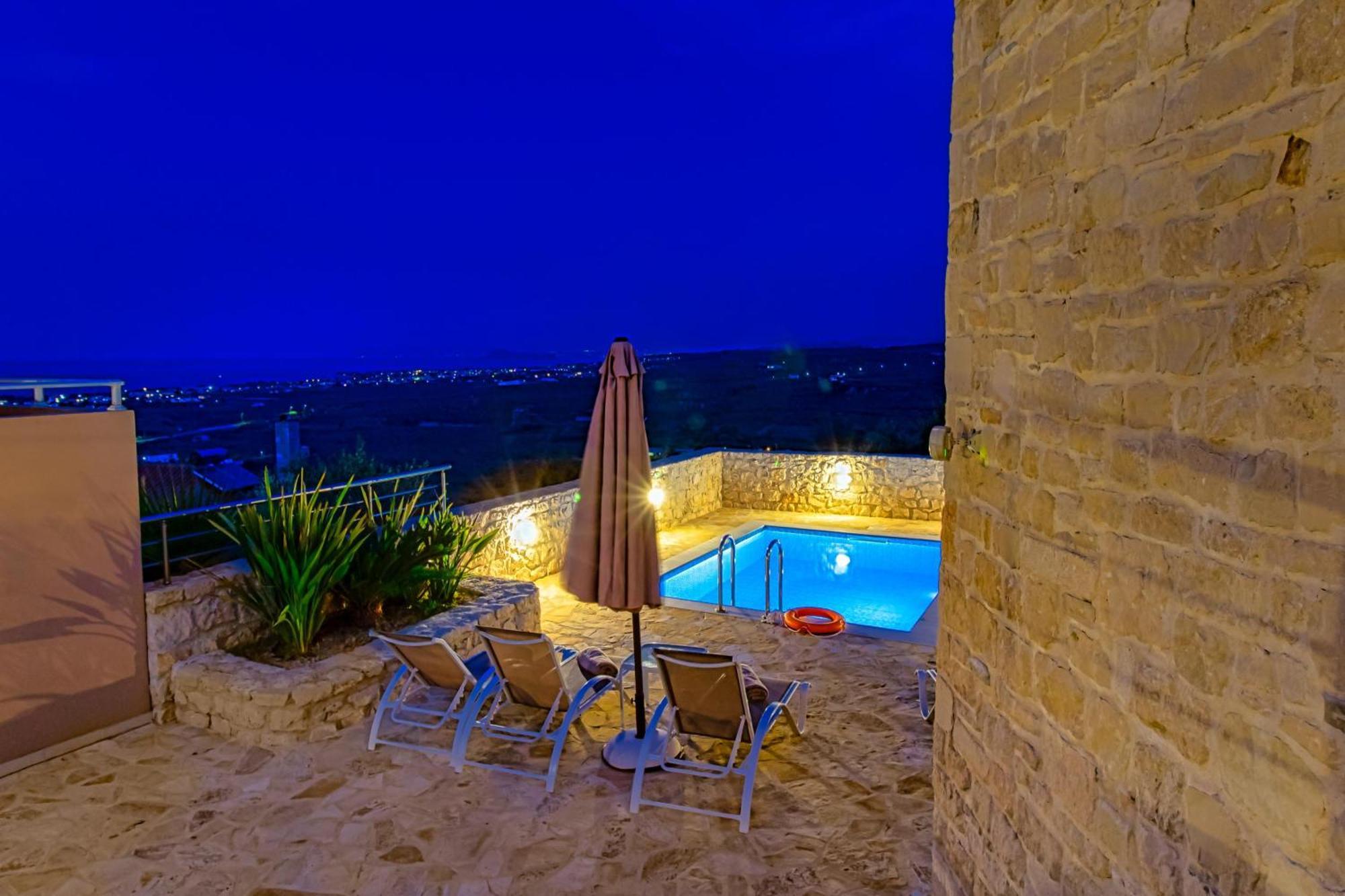 Theo Villas With Sea View Marathokefala Экстерьер фото