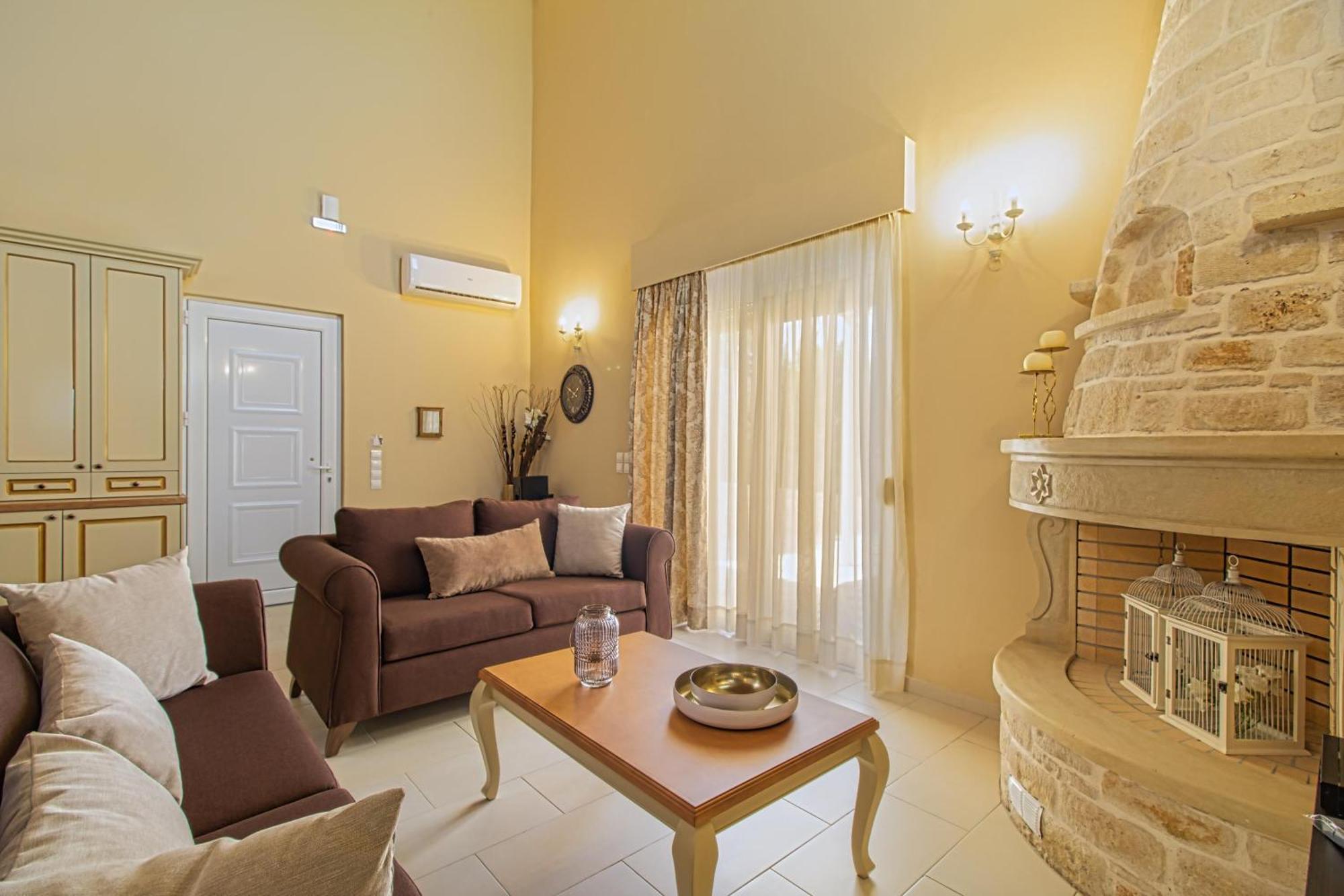 Theo Villas With Sea View Marathokefala Экстерьер фото