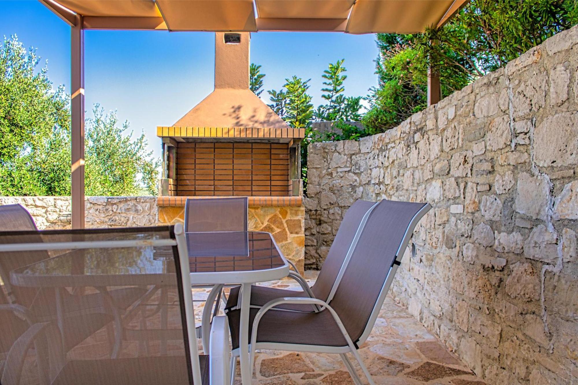 Theo Villas With Sea View Marathokefala Номер фото