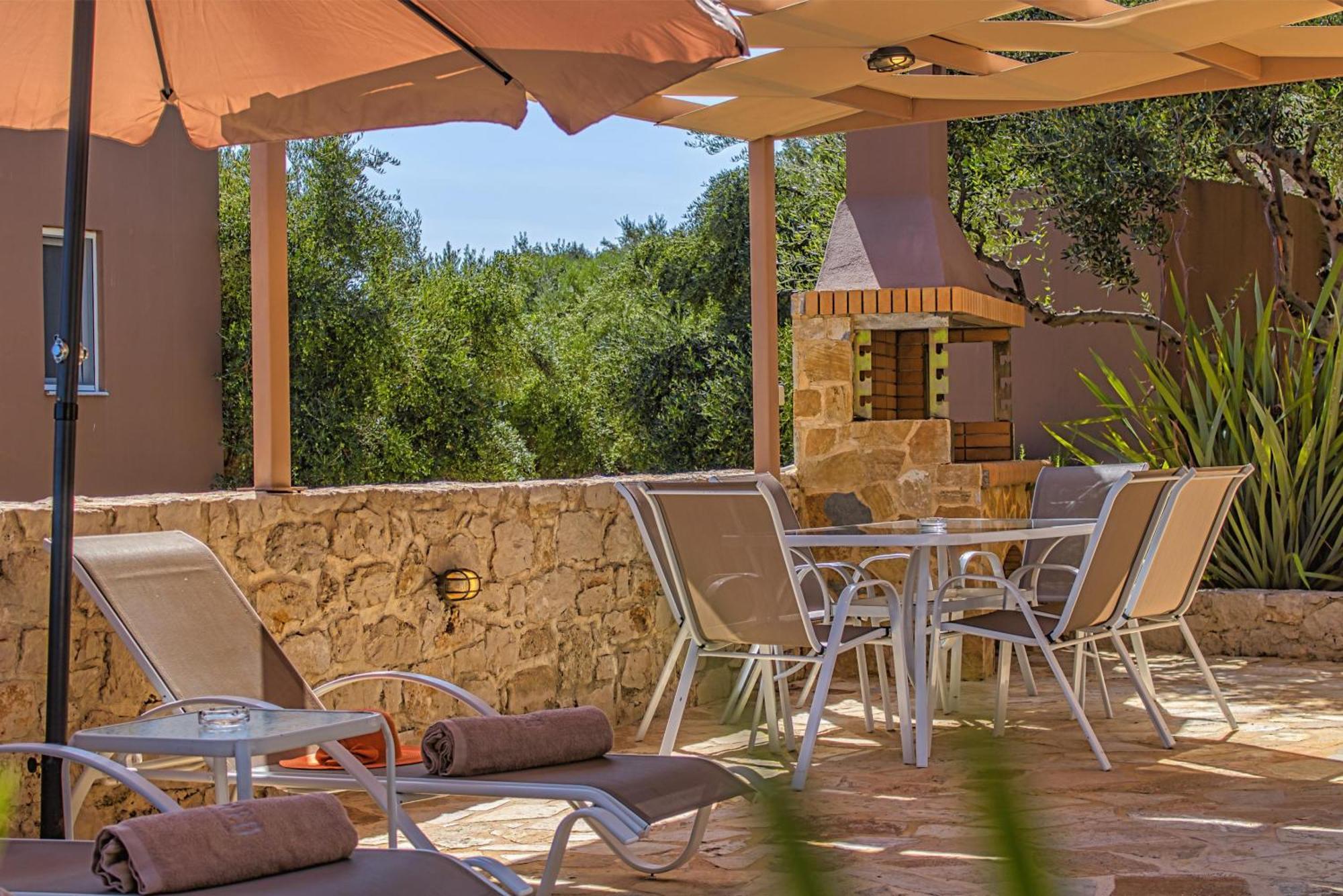 Theo Villas With Sea View Marathokefala Экстерьер фото